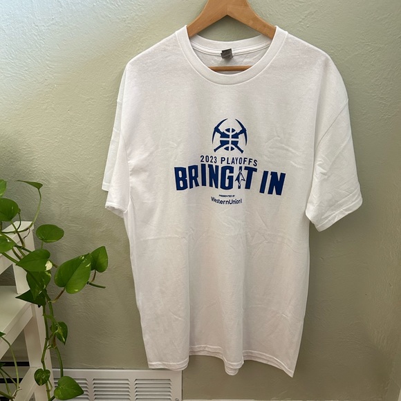 Other - 2023 Nuggets Playoffs White Arena T-Shirt
